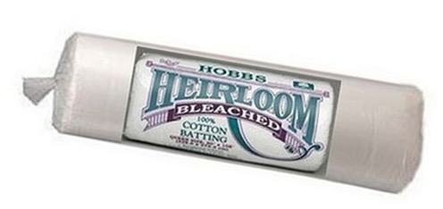 Hobbs - Heirloom Bleached 100% Cotton Batting - Roll